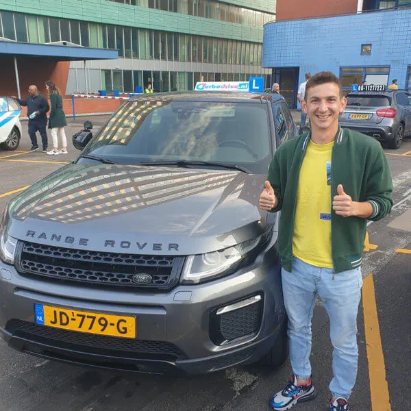 Geslaagde leerling Turbodrive