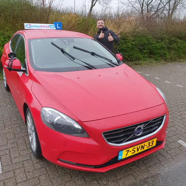 Geslaagde leerling Turbodrive