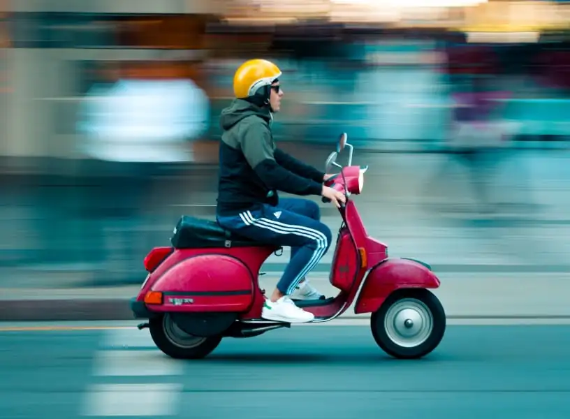 scooter rijden