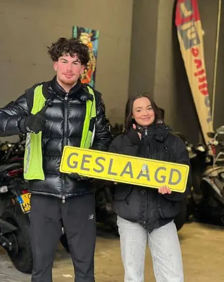motor rijbewijs halen de lier
